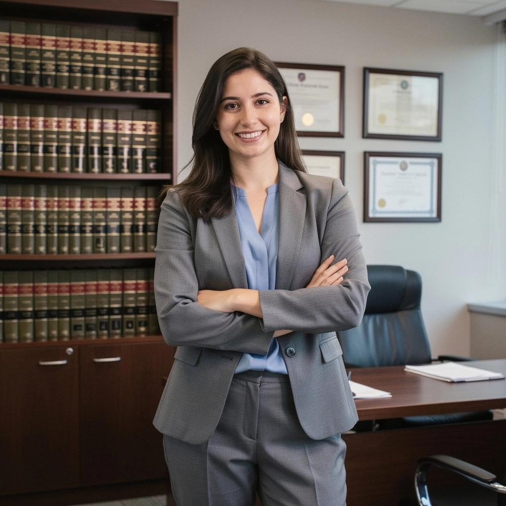 Ein Teilnehmer nimmt an einem Webinar über Unternehmensrecht teil.